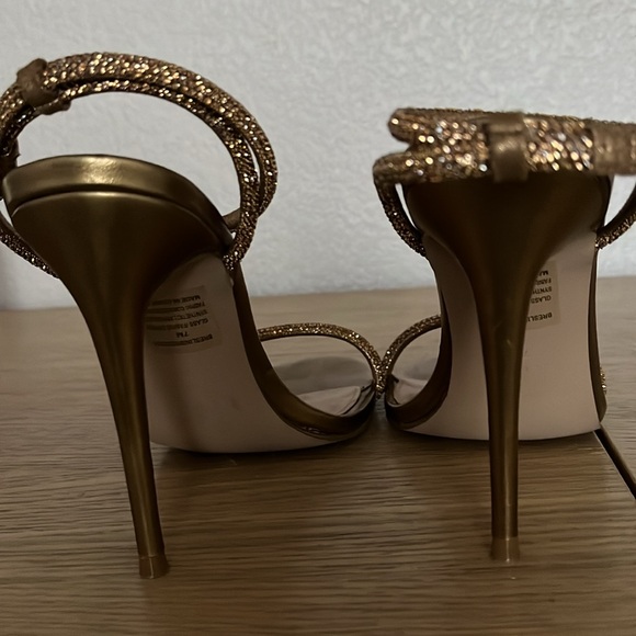 Steve Madden bronze party heels - Picture 3 of 4